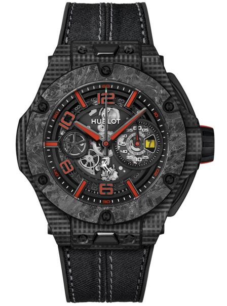 Fake Hublot Big Bang Scuderia Ferrari 402.QD.0123.NR 3d Carbon watch Review